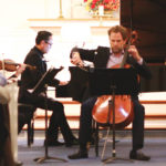 Tobias Werner playing cello