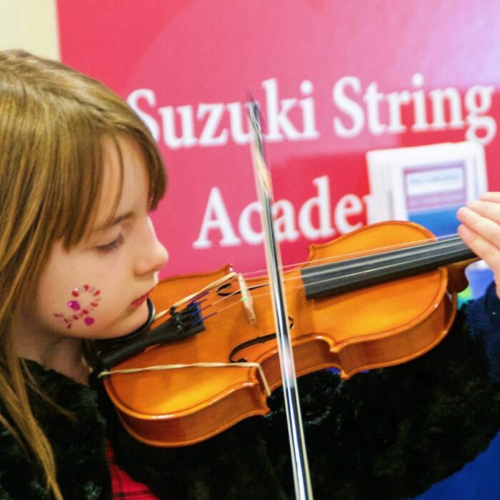 Suzuki String Academy student