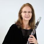 Cheryl Hill with clarinet