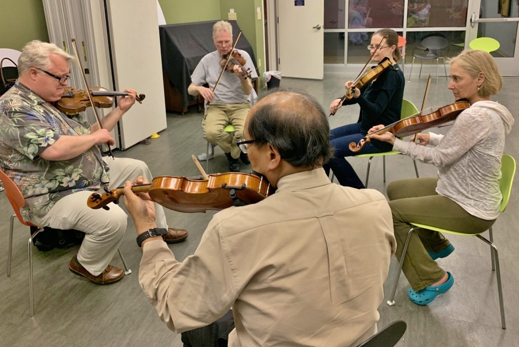 Irish Fiddle class