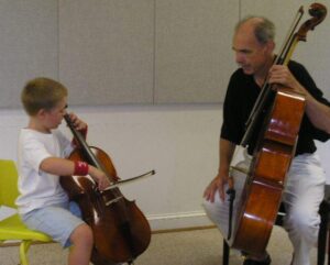 cello lesson